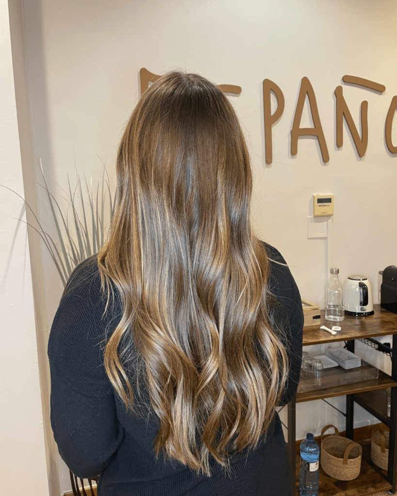 peinado con mechas peluqueria espanolo